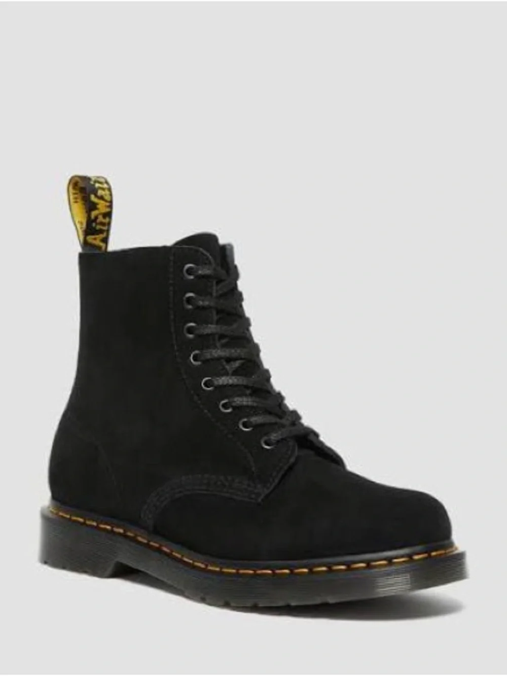 Unisex  Dr. Martens 1460 Black Pascal Suede Boots Sz 38/US 7